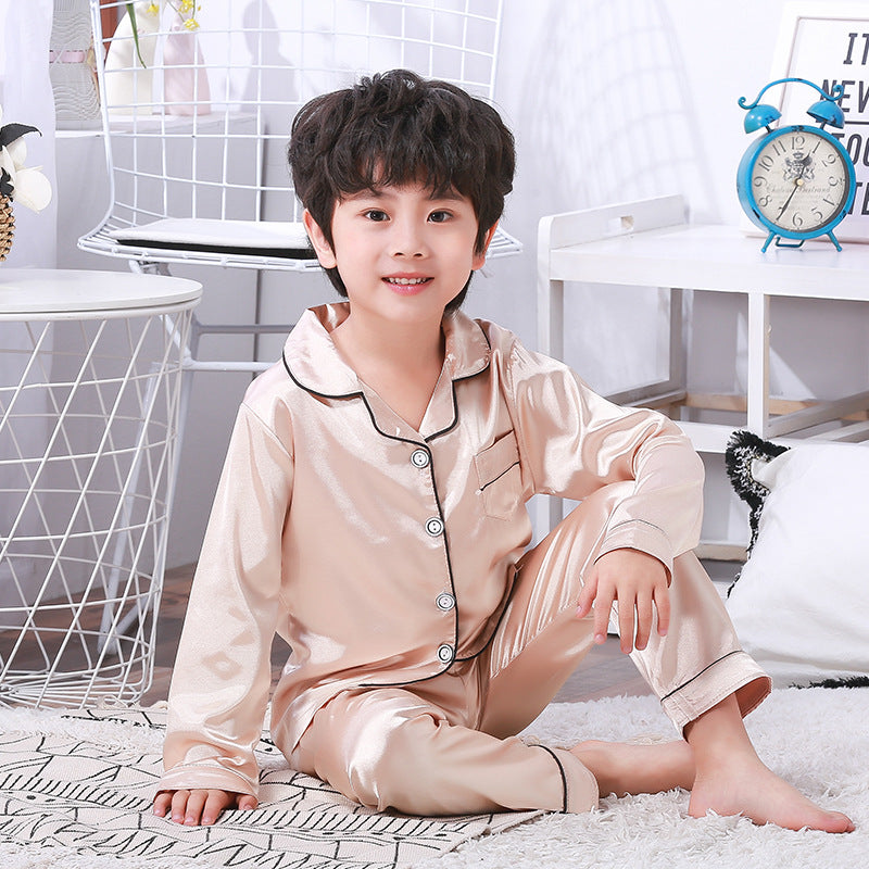 Children's Cardigan Pajamas Children's Cardigan Pajamas